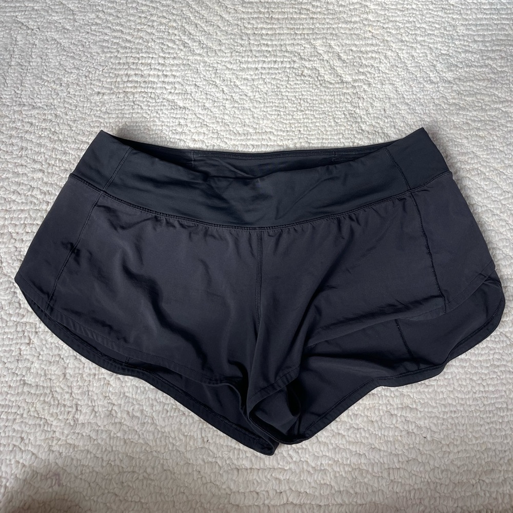 Black lululemon shorts